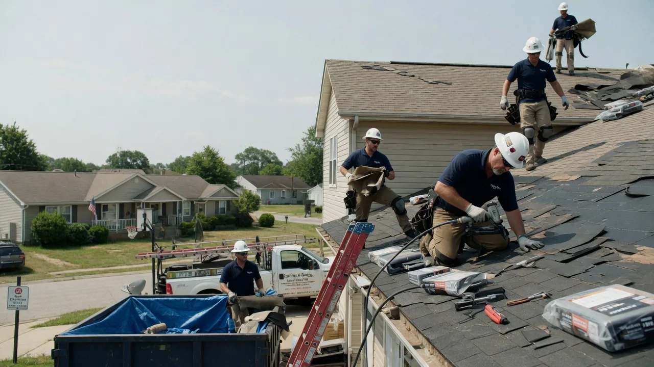 Roof Replacement in Dewitt, IL near me